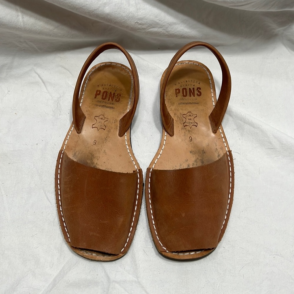 PONS Avarcas Classic Leather Sandal